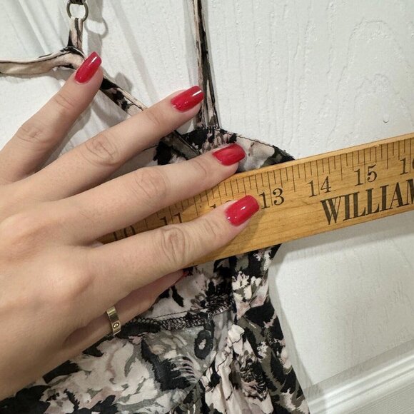 Free People Intimately Dress Size Xsmall Xs Floral Mini Open Back Multi Color - Picture 7 of 8